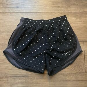 Polka Dot Nike Tempo Brief Lined Running‎ Shorts